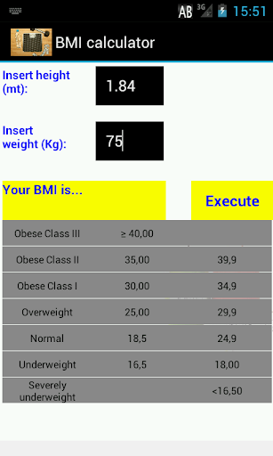 【免費健康App】BMI Calcolatore-APP點子