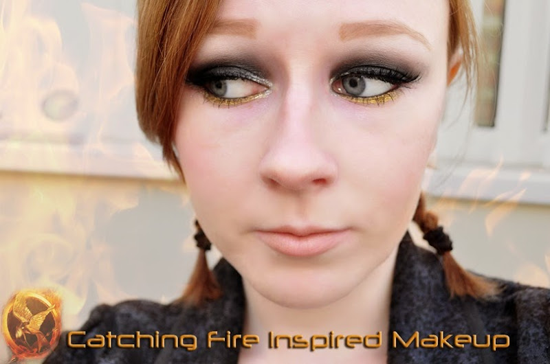 hunger games catching fire makeup girl on fire katniss everdeenedit
