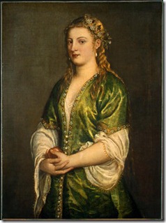1555, Portrait of a Lady, Titian (Venetian)_ Nat'l Museum of