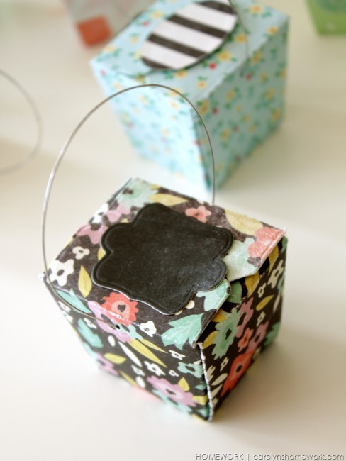 Lifestyle Crafts Die Cut Take Out Boxes via homework