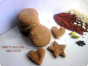 Multi grain biscuit