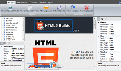 HTML5 Builder 2013
