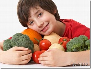 vegetarian children