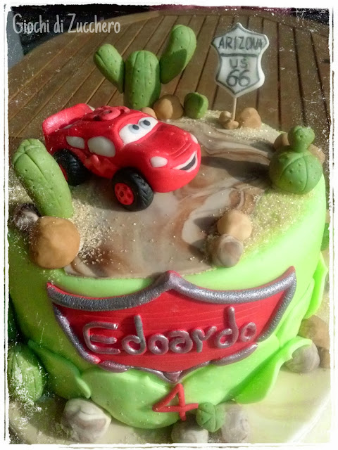 Torta Walt Disney Cars Giochi Di Zucchero