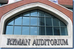 9465 Nashville, Tennessee - Discover Nashville Tour - Ryman Auditorium