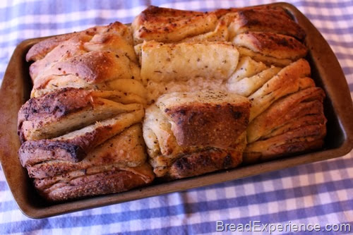 Sourdough Herb & Garlic Pull Apart Bread
