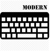 Modern keyboard