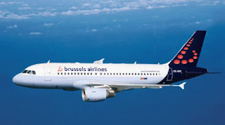 Un avion de brussels airlines
