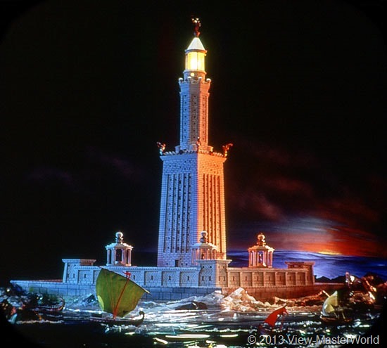 View-Master The Seven Wonders of the World (B901), Scene 3: Lighthouse at Alexandria
