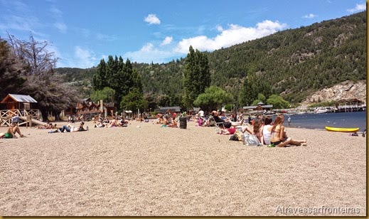 Praia de san martin de los Andes