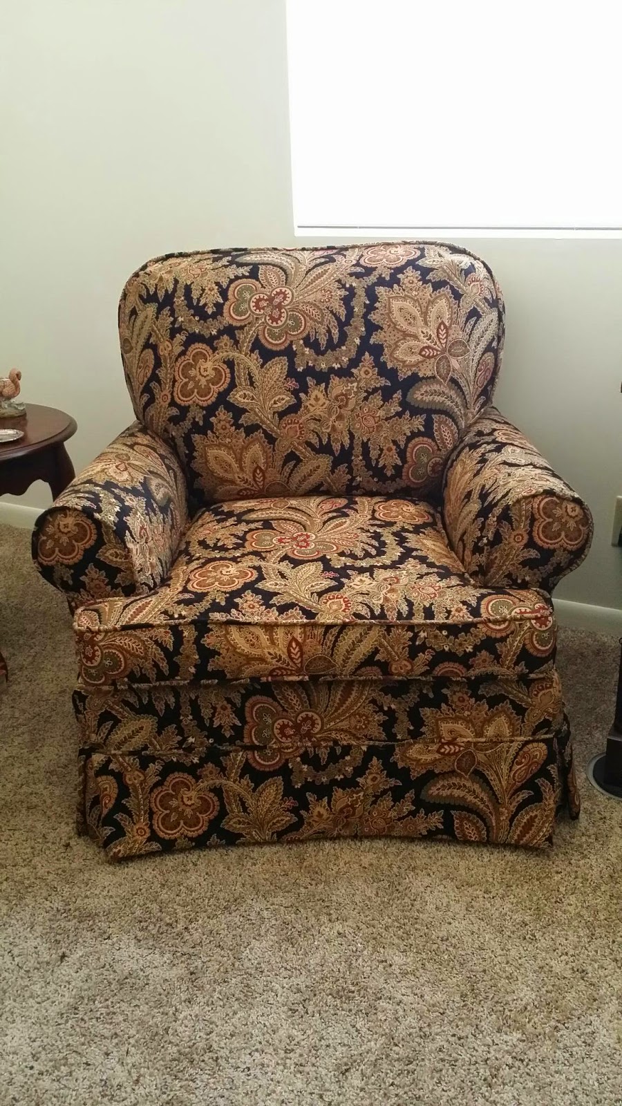Custom Made Slipcovers Club Chair
