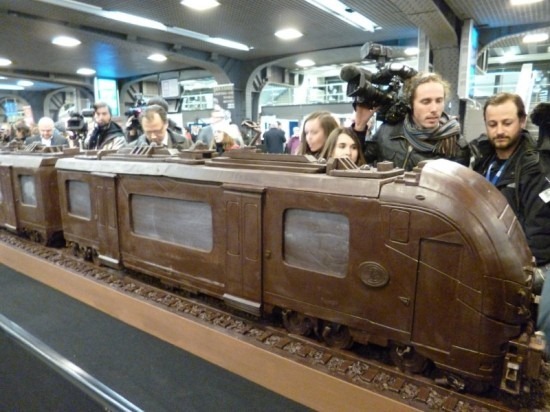 Trem de chocolate Belga 07