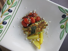 Grouper with Zucchini Crustini and Sage Crisps