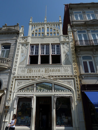 Obiective turistice Porto: libraria Lello