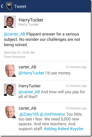 Stephen Carter - Funding Promises