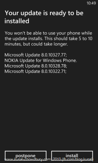 Windows Phone 8 Amber update is ready to be installed