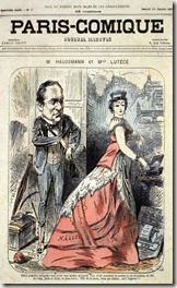 Haussmann et Mademoiselle Lutèce