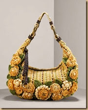 crochet flower purse