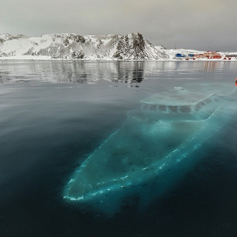 the ghostly remains of