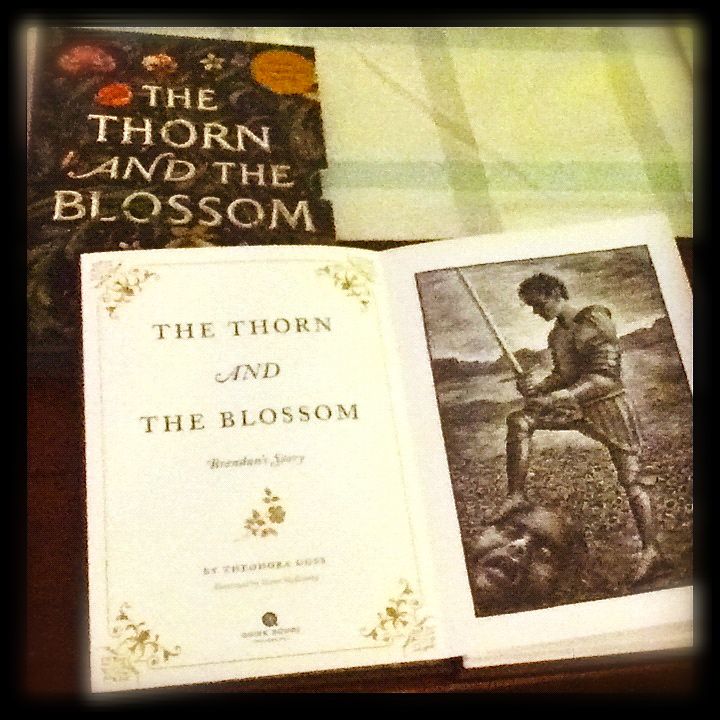 thorn and blossom cover and illustration