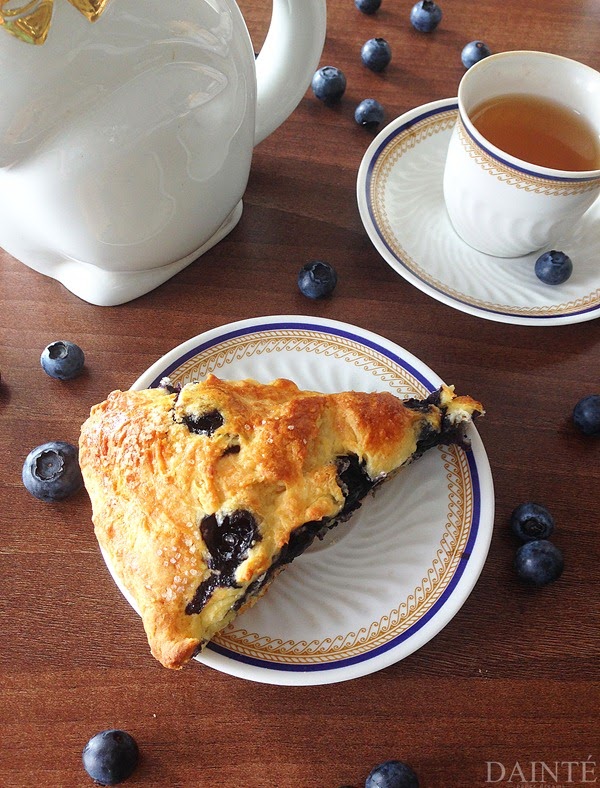 Breakfast Blueberry Brie Scones Food Recipe Dainte Blog Cooking