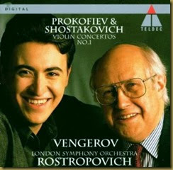Shostakovich Concierto para violin 1 Vengerov Rostropovich