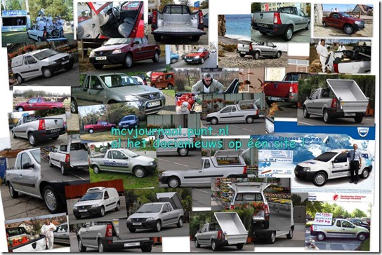 Collage Dacia Pick Up 01