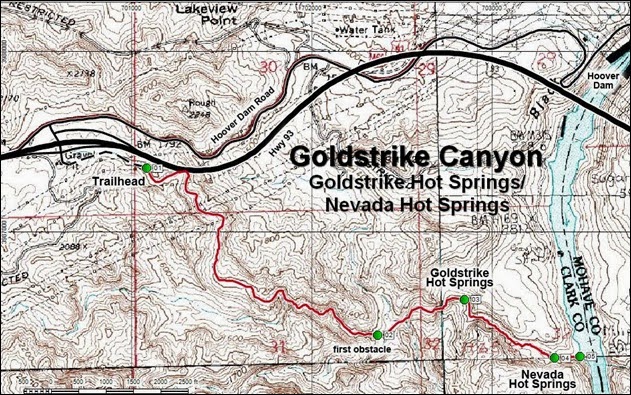 MAP-Gold Strike Canyon