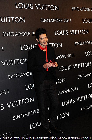 Louis Vuitton Godfrey Gao Island Singapore maison Opening