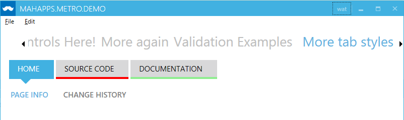 Dave Blogs: CodePlex / Azure Metro TabItem Style for WPF