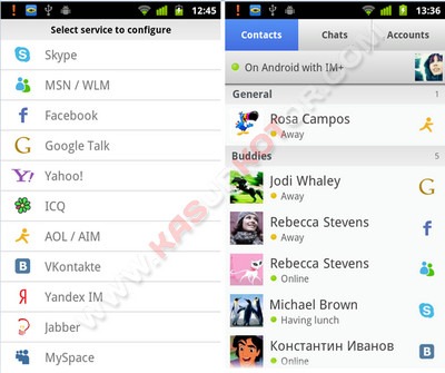 IM+: All-in-One Messenger for Windows Phone 7, iPhone, BlackBerry, Android