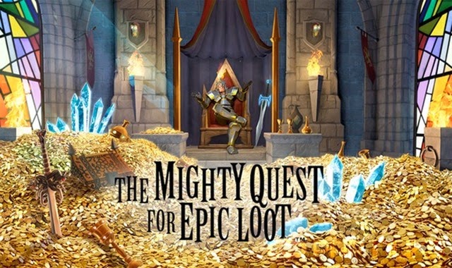 لعبة ملحمة السعى الملكى للنهب The Mighty Quest for epic loot