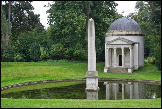 Ionic Temple and Mirror Pool, Chiswick House and Gardens