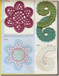 21 crochet motif