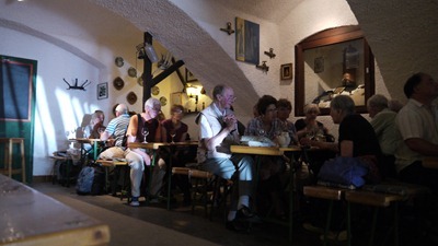 Artists at work...