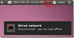 VMware-Ubuntu Disconnected