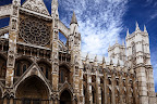 Westminster Abbey is a large Gothic church in London, United Kingdom. This is the place where British royal weddings, coronation and burial site are taken place.