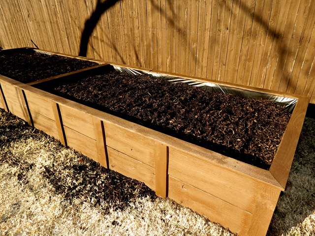 building raised garden box style with cents13