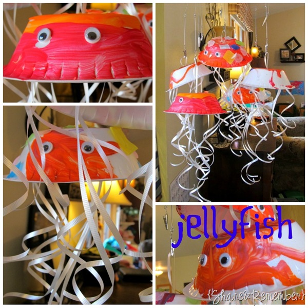 Jellyfish Preschool Craft