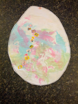 Easter process art for kids