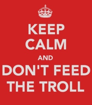 Dont feed the troll