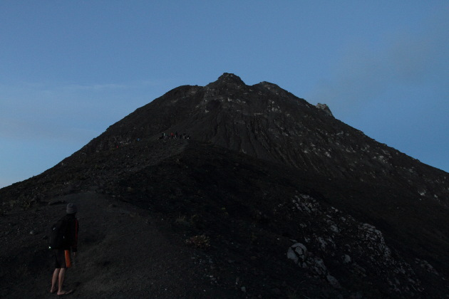 Trek to Gunung Merapi, an active volcano in Indonesia