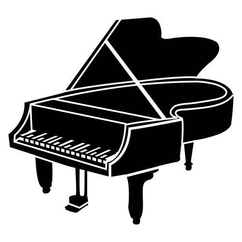 DIBUJOS DE PIANOS DE COLA