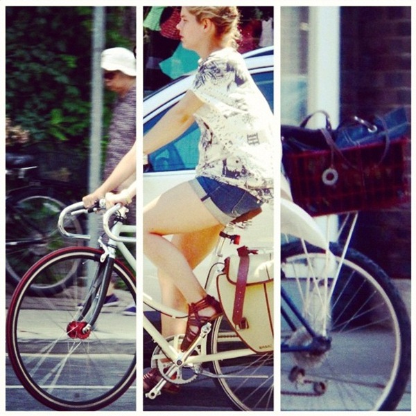 Toronto bicycle collage