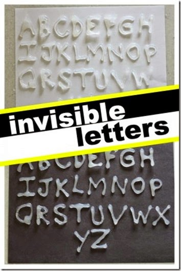 Learn your alphabet letters with invisible letters #preschool #alphabet #kindergarten Learn your alphabet letters with invisible letters #preschool #alphabet #kindergarten