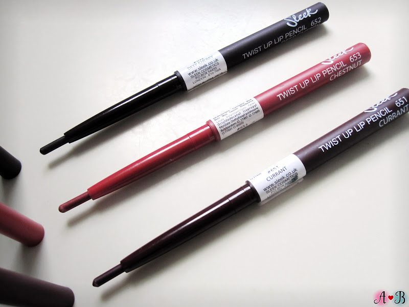 Twist Up Lip Pencils - Sleek Makeup