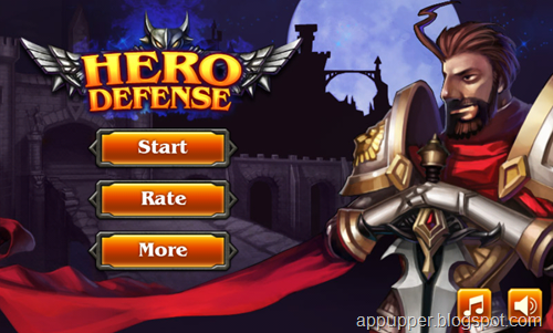 Free Download Hero Defense All Version Android Game (APK)