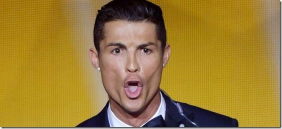 Cristiano Ronaldo celebra con un grito su tercer Balón de Oro