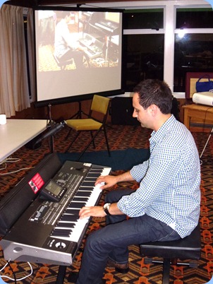 Kane Steves demonstrated the magnificent sound and features of Korg's latest top-of-the-range arranger keyboard, the Korg Pa3X. The instrument comes in a 61 note and 76 note version.
