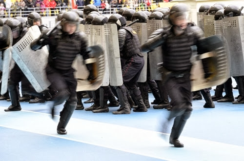 Московские полицейские отметили свой профессиональный праздник